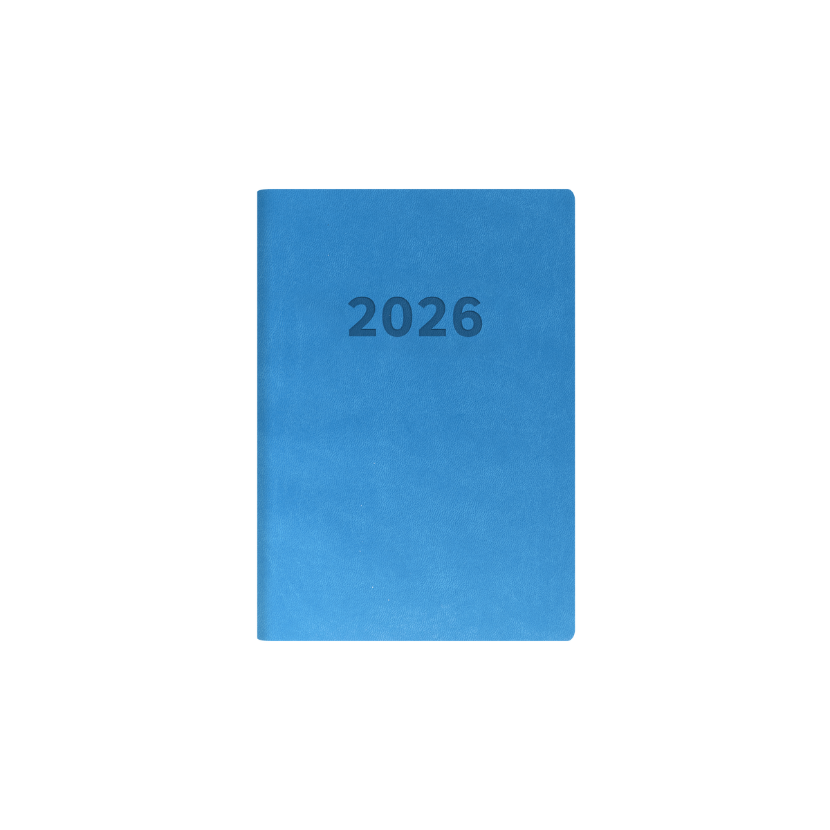 Collins 2026 Calendar Year Diary - Edge Rainbow ED153.U57 A5 WTV Blue