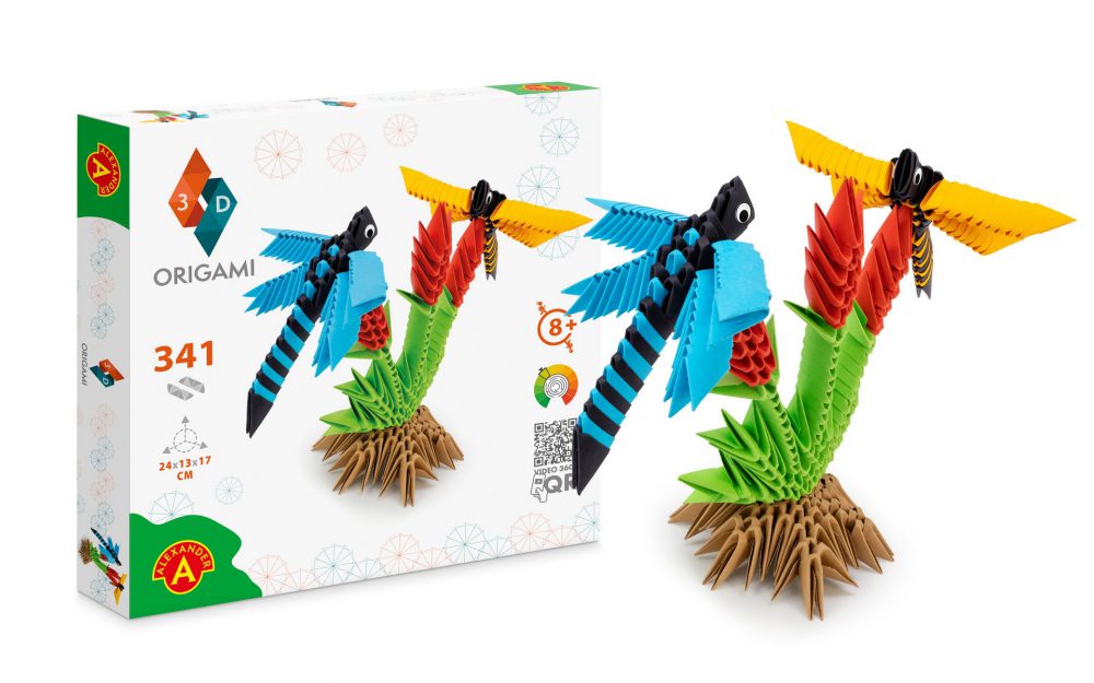 Dragonflies (Origami 3D)