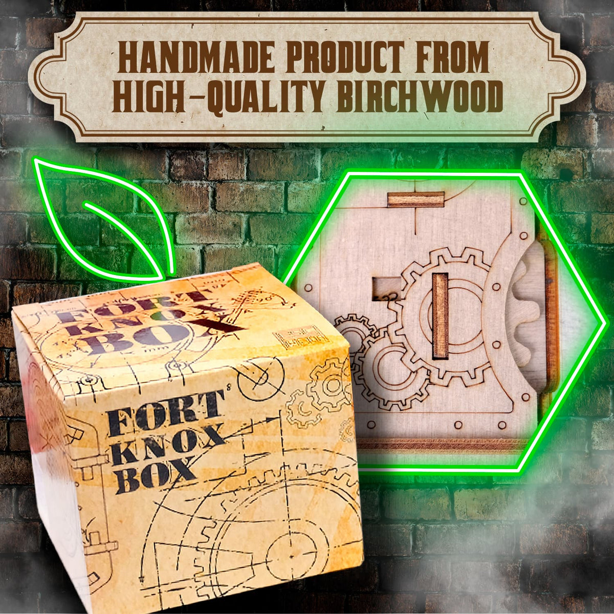 Fort Knox - Escapeweldt Escape Room Puzzle Box