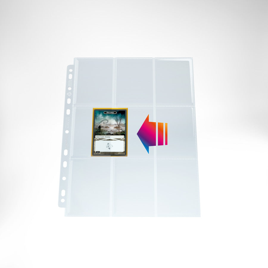 Gamegenic Pages - Ultrasonic - 9-Pocket Side-Loading (10 Pages)