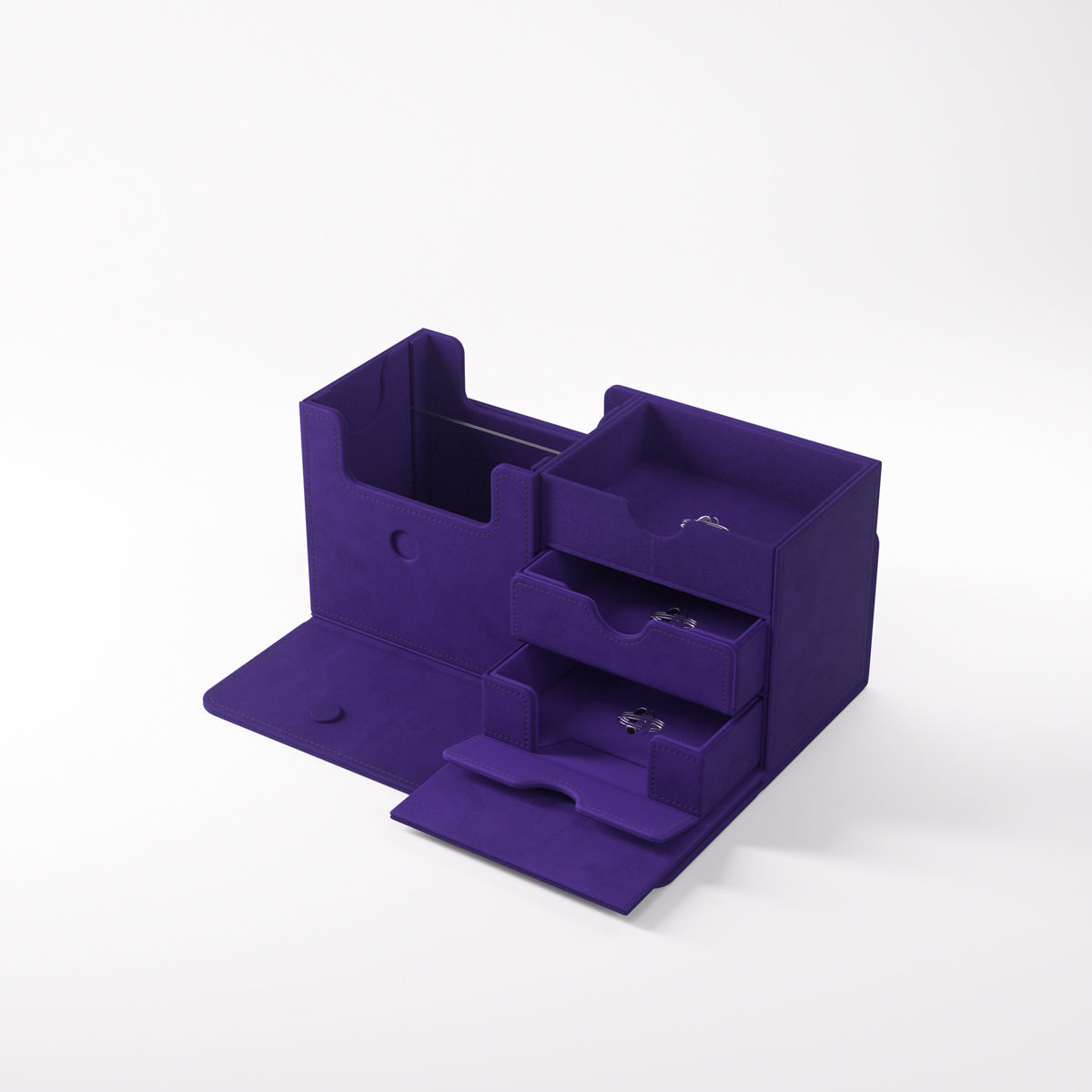 Gamegenic The Academic 133+ XL Premium Deck Box - Stealth Edition - Purple