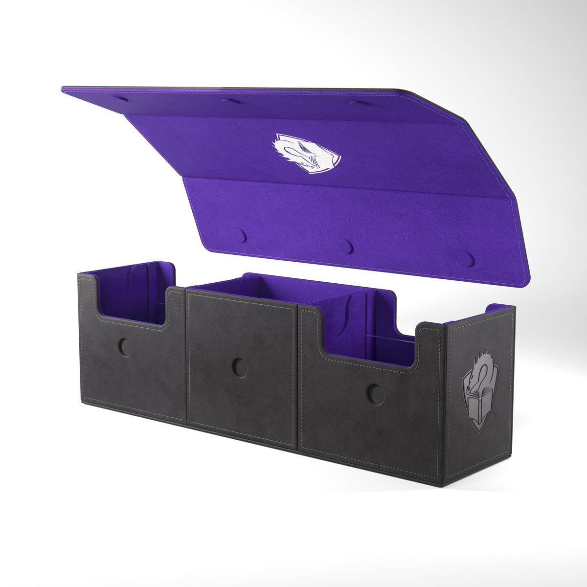 Gamegenic The Academic 266+ XL Premium Deck Box - Black / Purple