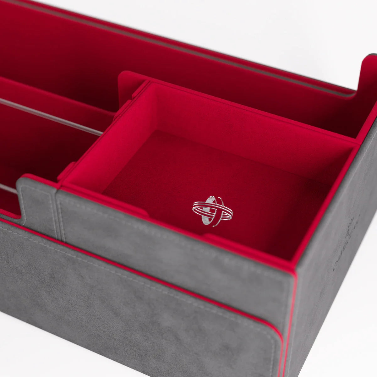 Gamegenic Cards Lair PRO 1000+ Convertible Premium Gaming Box - Grey/Red