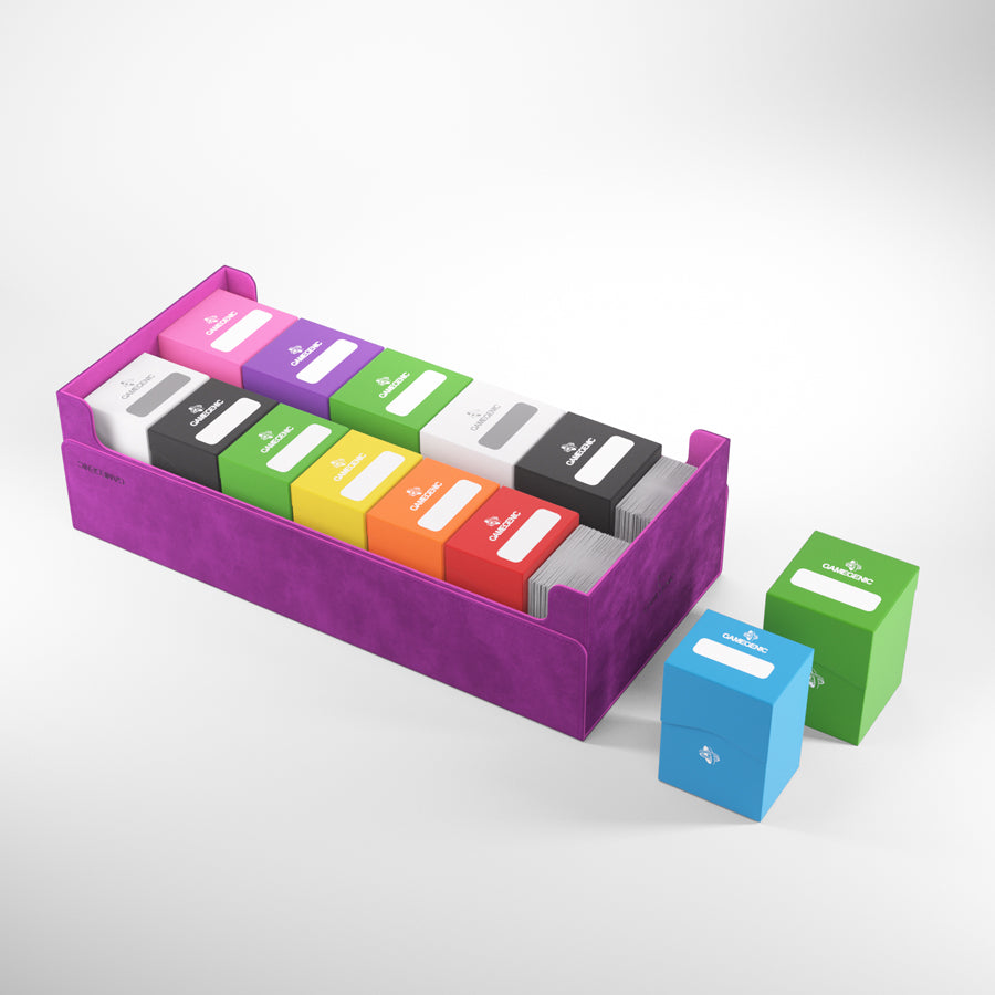 Gamegenic Dungeon 1100+ Convertible Premium Deck Box - Purple