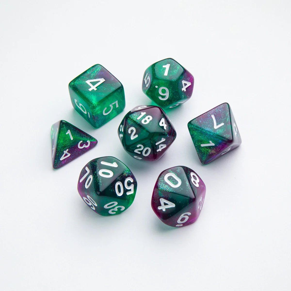 Gamegenic RPG Dice Set - Galaxy Series - Aurora