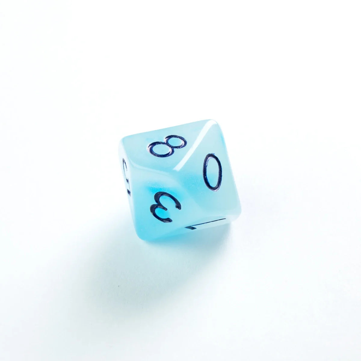 Gamegenic RPG Dice Set - Glow Series - Icy Crumbs