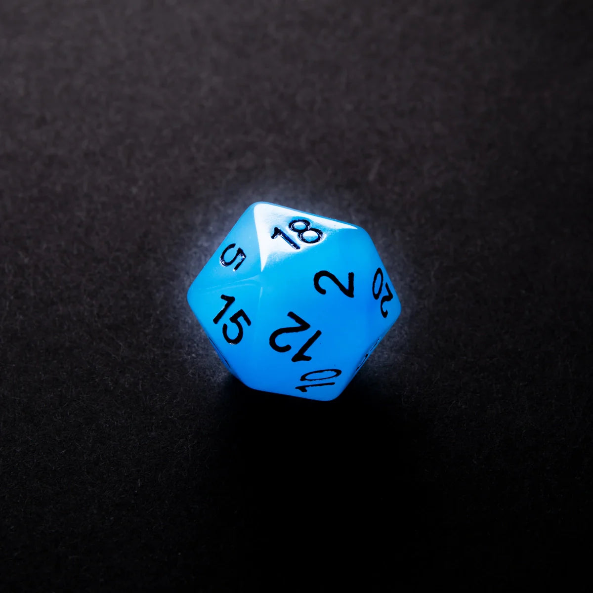 Gamegenic RPG Dice Set - Glow Series - Icy Crumbs