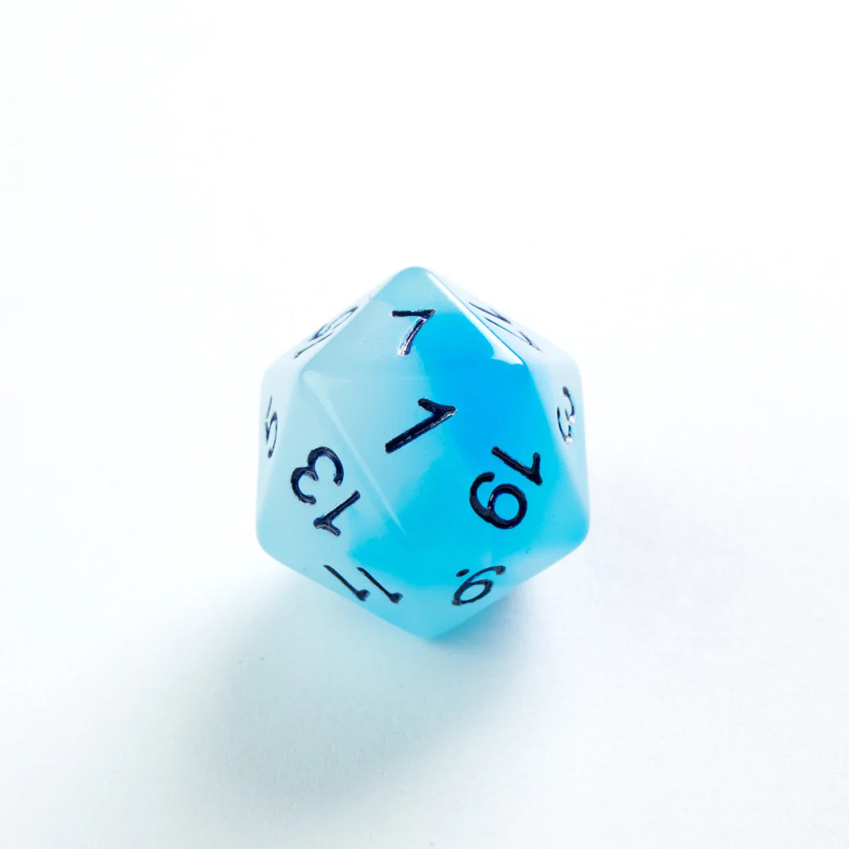 Gamegenic RPG Dice Set - Glow Series - Icy Crumbs