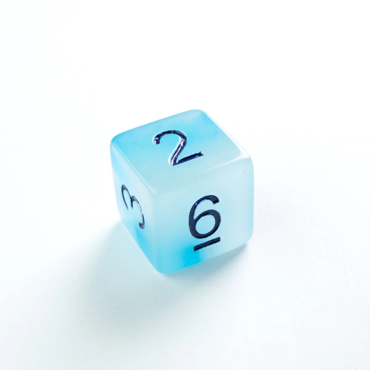 Gamegenic RPG Dice Set - Glow Series - Icy Crumbs