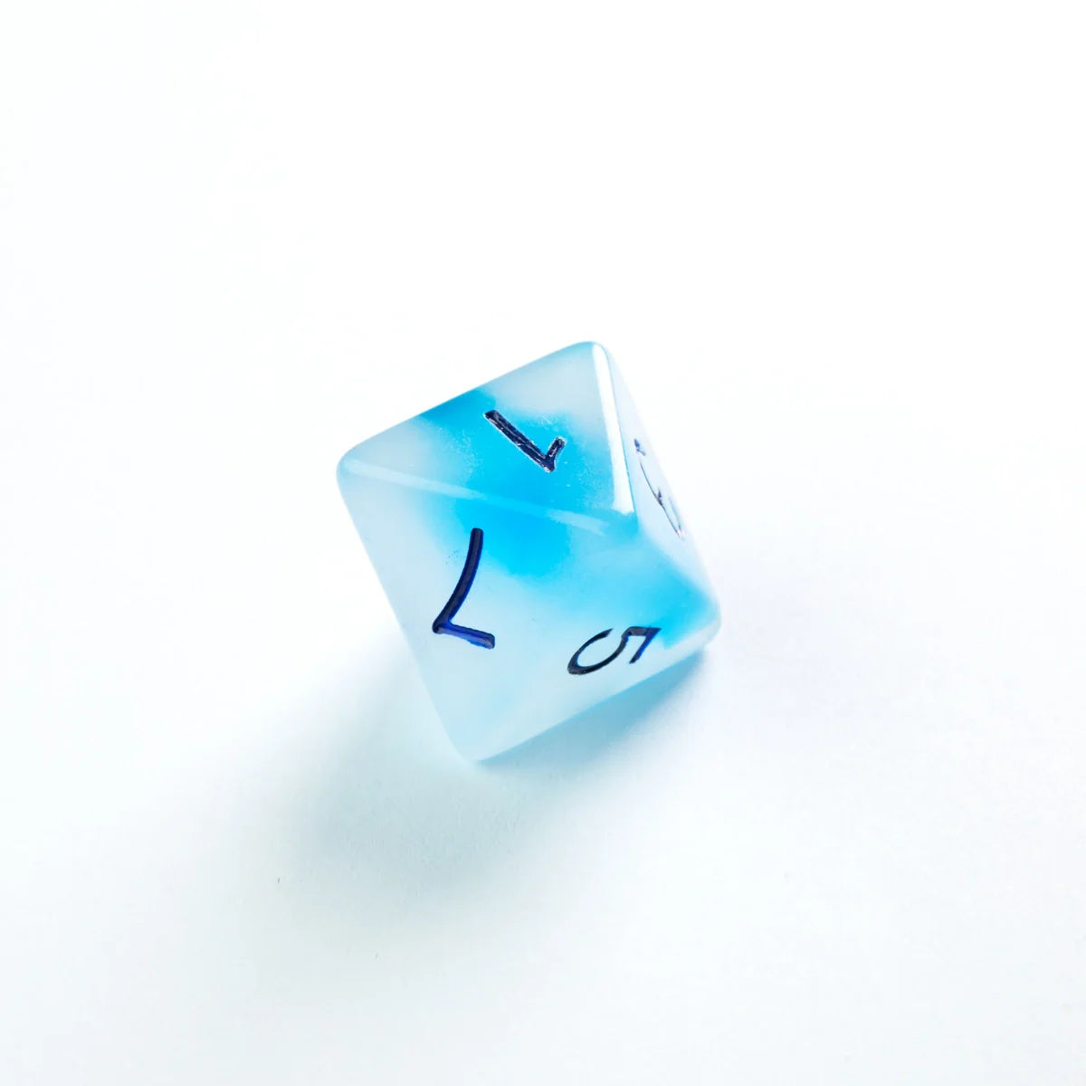 Gamegenic RPG Dice Set - Glow Series - Icy Crumbs