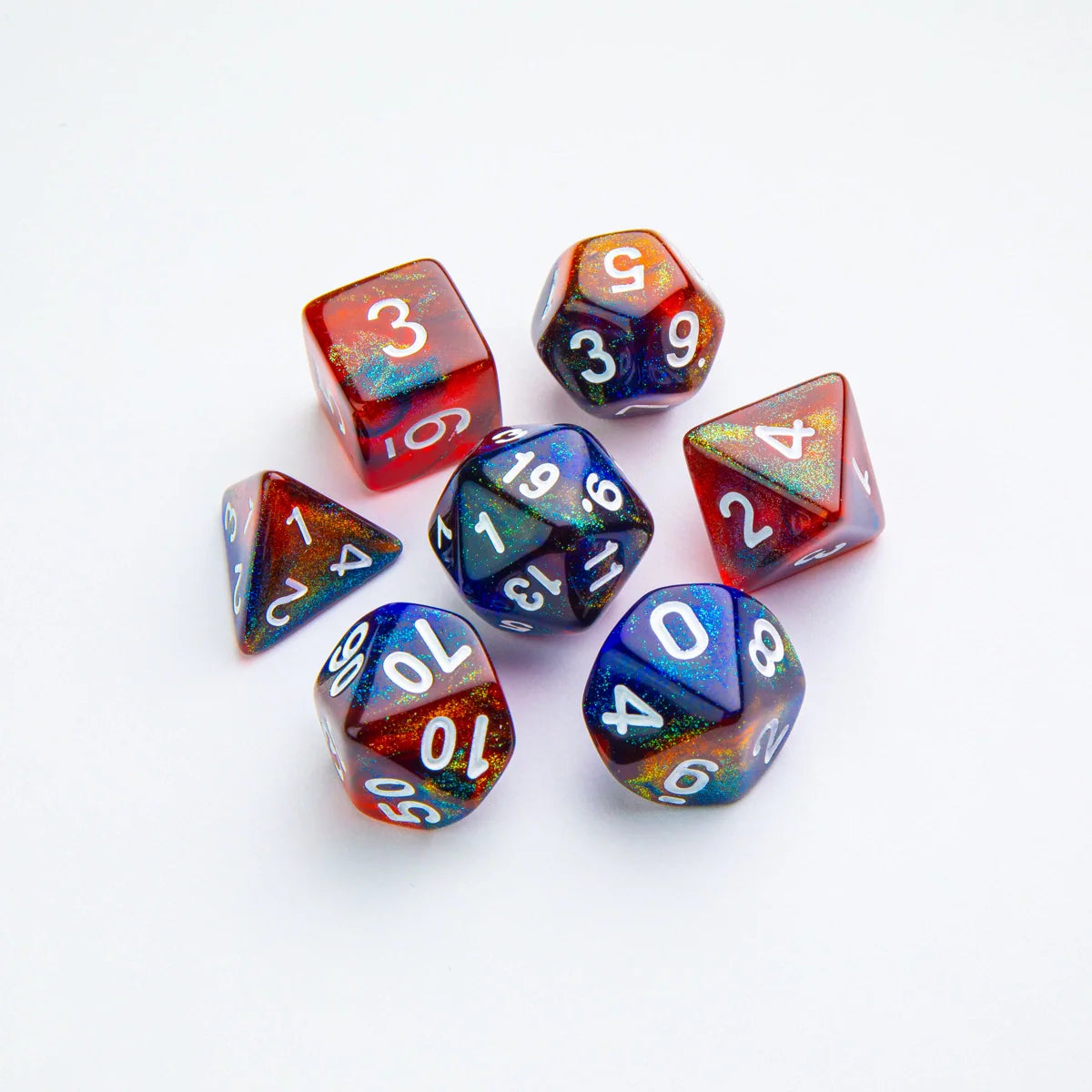 Gamegenic RPG Dice Set - Galaxy Series - Mars