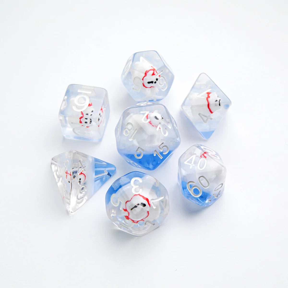 Gamegenic RPG Dice Set - Embraced Series - Polar Bear