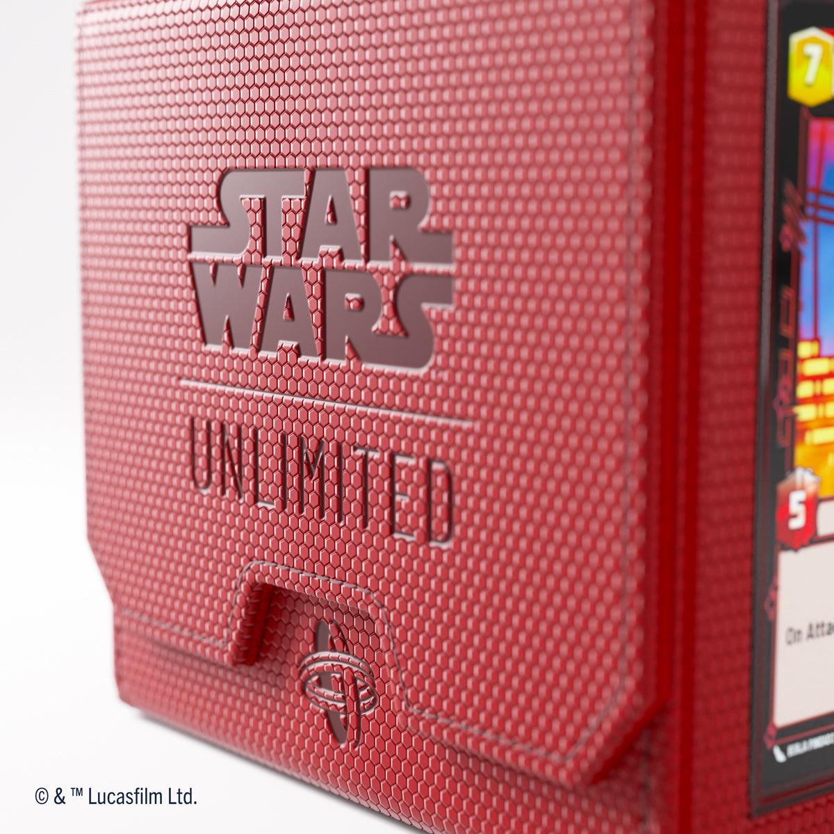 Gamegenic Star Wars: Unlimited Deck Pod Premium Deck Box - Red