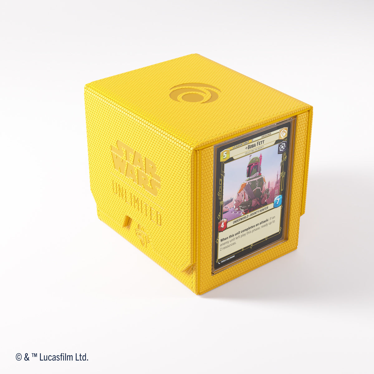 Gamegenic Star Wars: Unlimited Deck Pod Premium Deck Box - Yellow