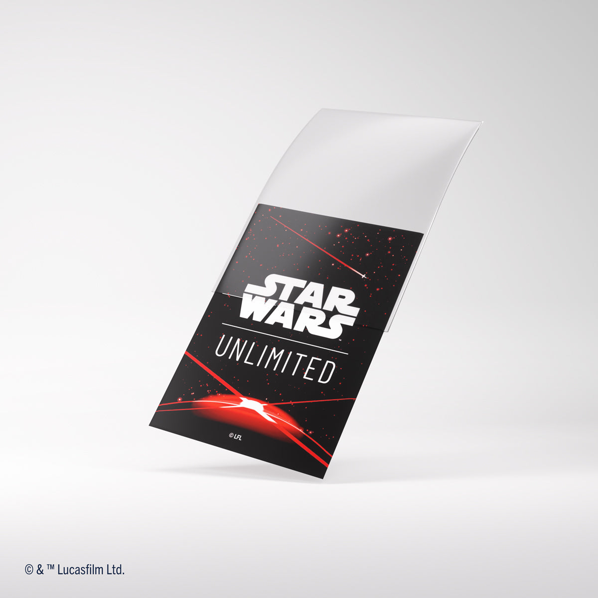 Gamegenic Star Wars: Unlimited Double Sleeving Pack - Red (2x 60 Sleeves) [Colour Code: GREY]