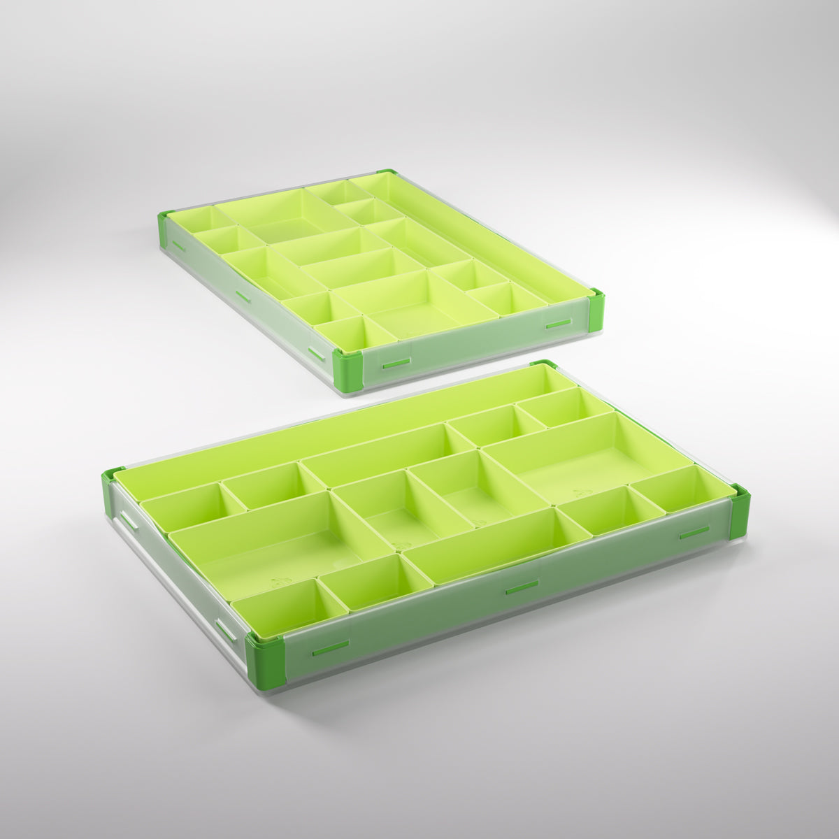 Gamegenic Token Silo XL Convertible Advanced Storage Box - Green/Lime