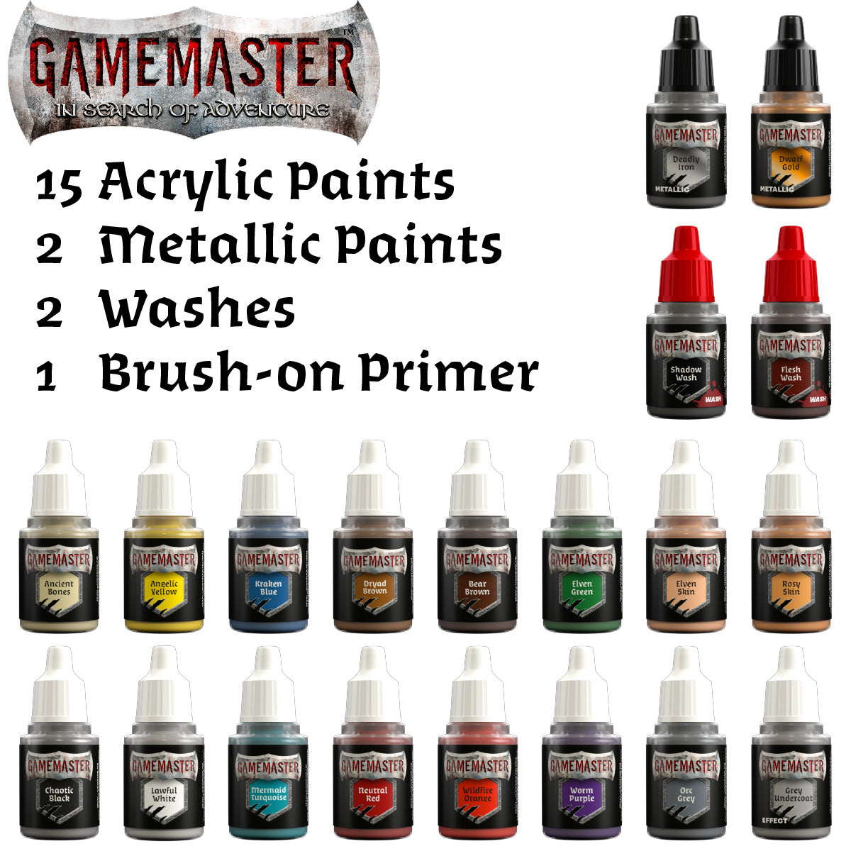 Character Starter - Role Playing Paint Set (GameMaster)