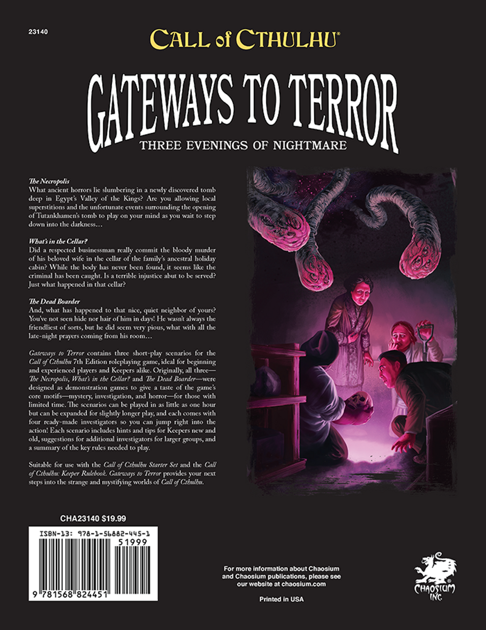 Call of Cthulhu: Gateways to Terror