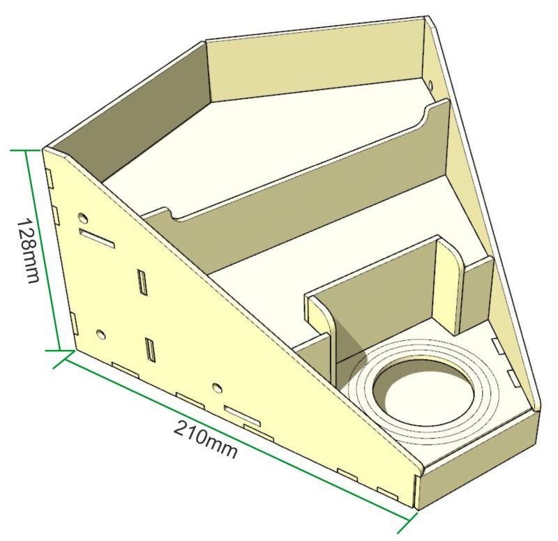 Miniature Scenery - Corner Shelf