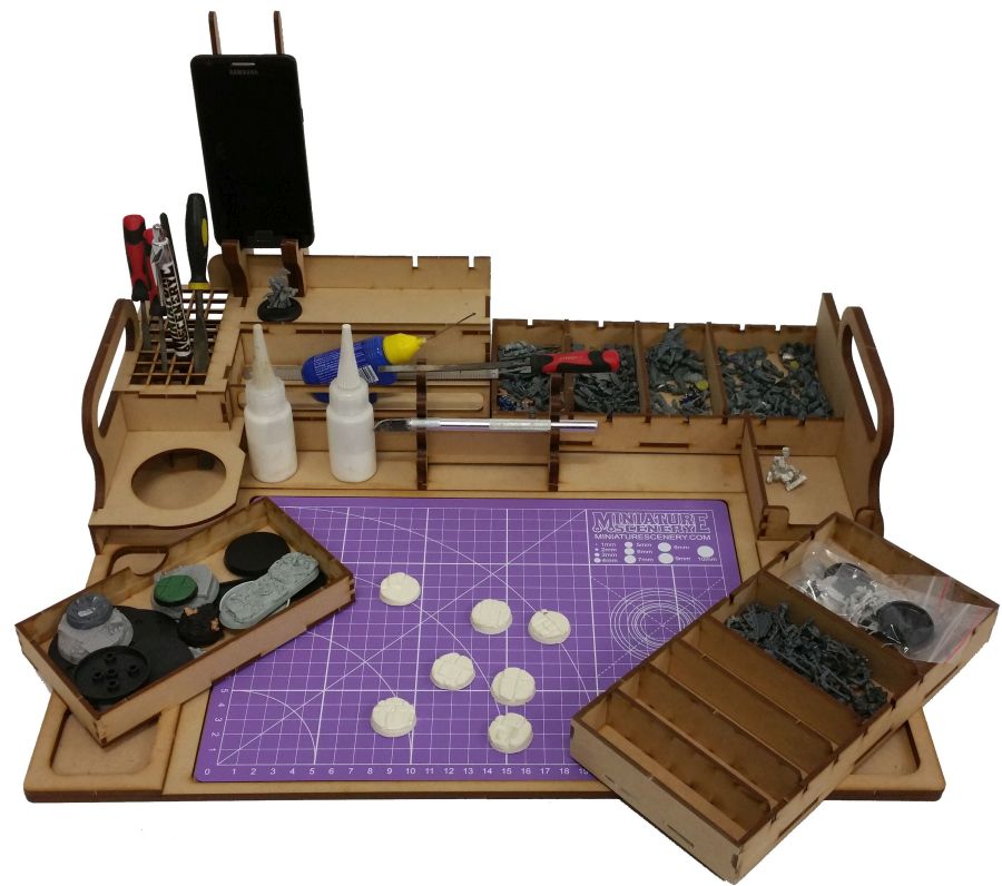 Miniature Scenery - Portable Workstation