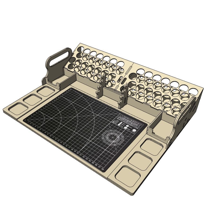 Miniature Scenery - Portable Workstation