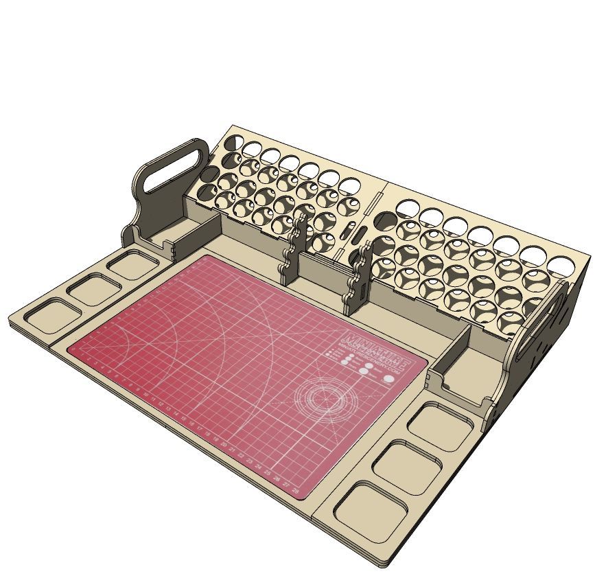 Miniature Scenery - Portable Workstation