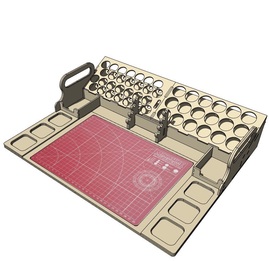 Miniature Scenery - Portable Workstation