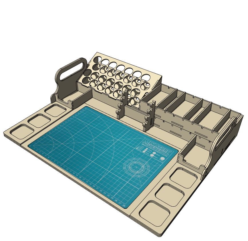 Miniature Scenery - Portable Workstation