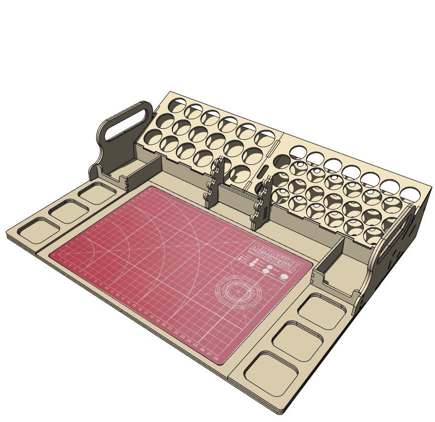 Miniature Scenery - Portable Workstation