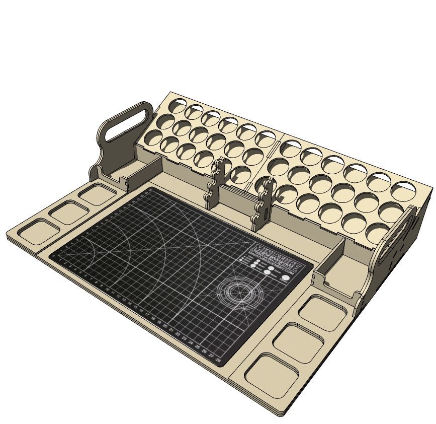 Miniature Scenery - Portable Workstation