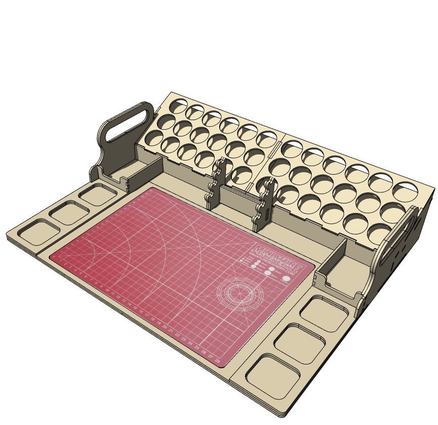 Miniature Scenery - Portable Workstation