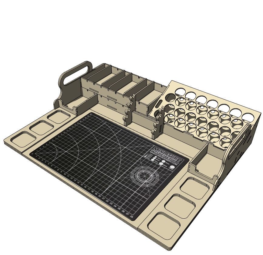 Miniature Scenery - Portable Workstation