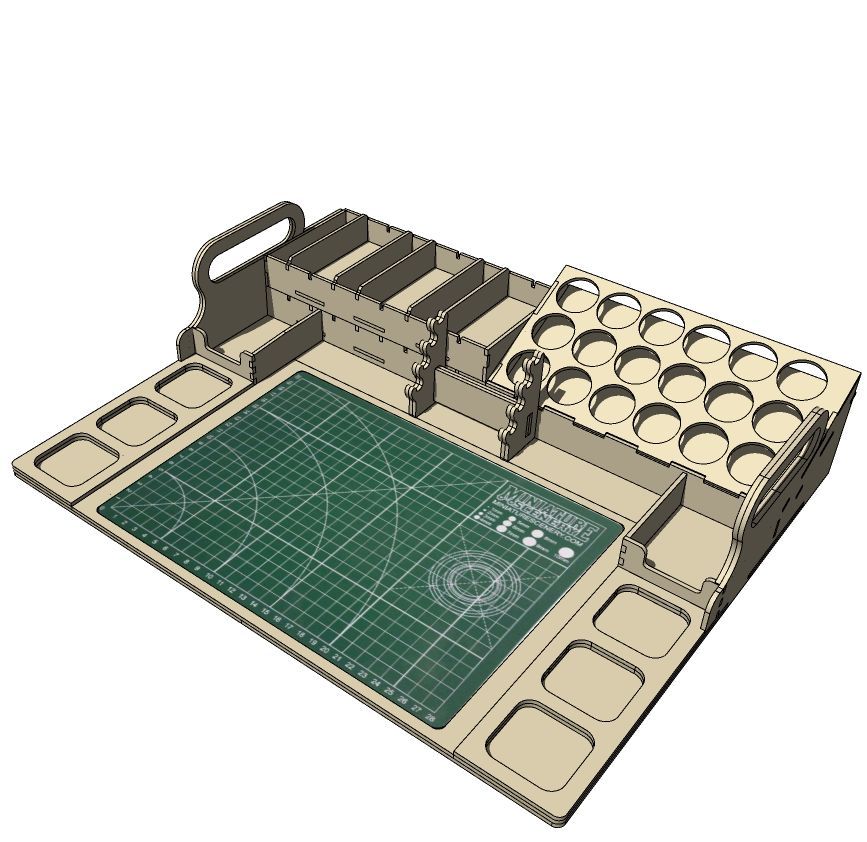 Miniature Scenery - Portable Workstation