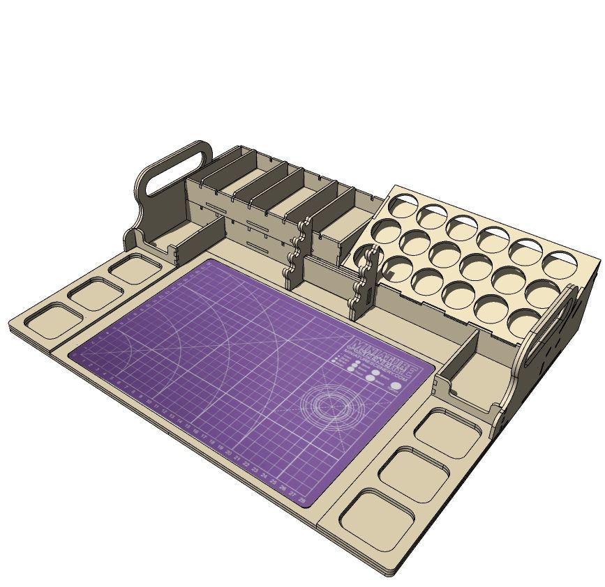Miniature Scenery - Portable Workstation