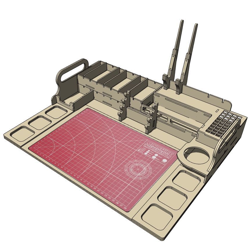 Miniature Scenery - Portable Workstation
