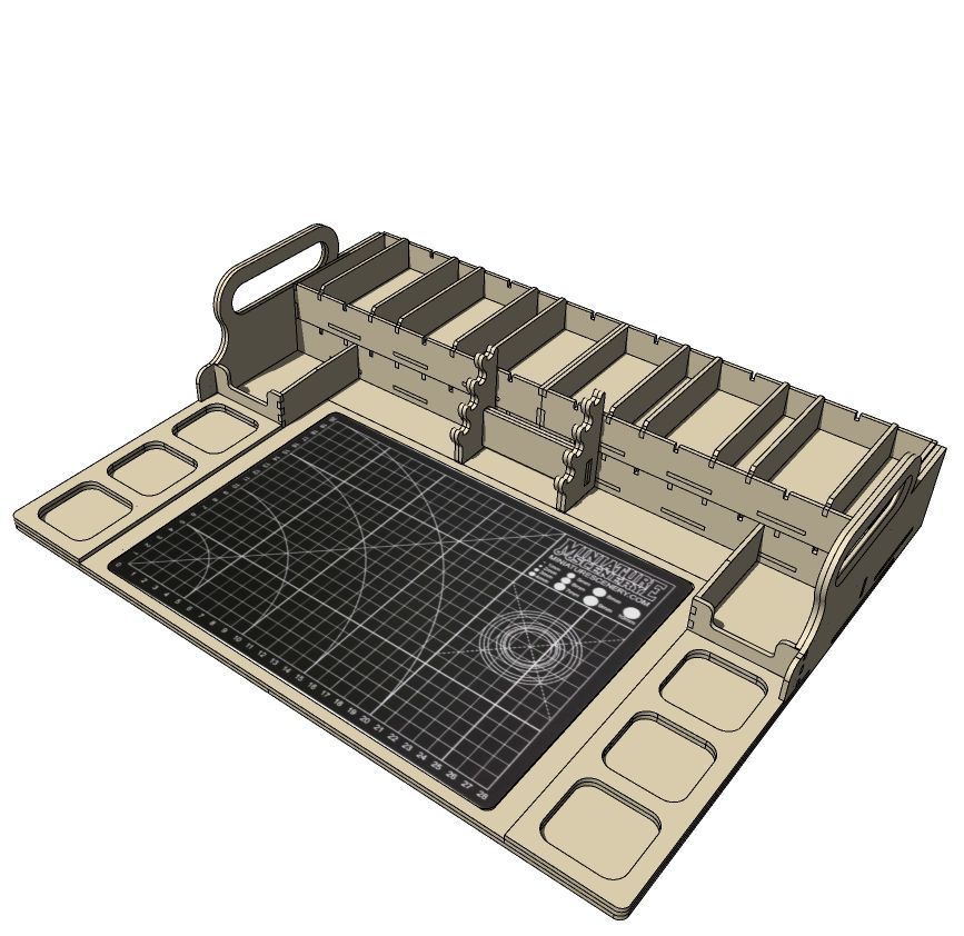 Miniature Scenery - Portable Workstation