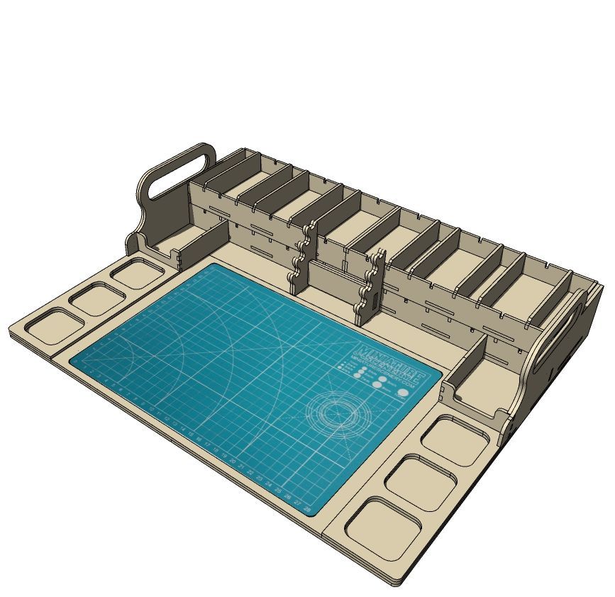Miniature Scenery - Portable Workstation