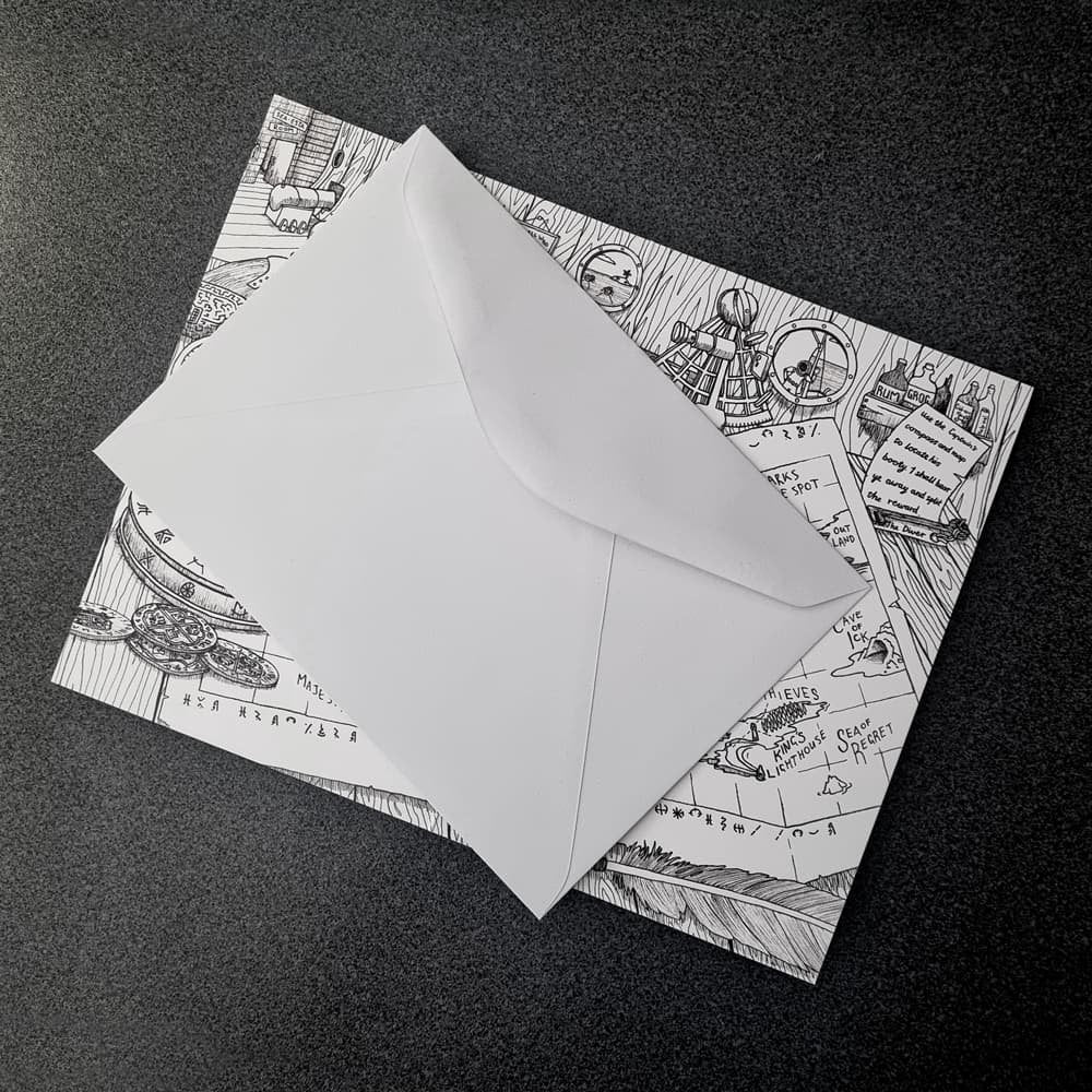 The Pirate Code (Mystery Unfolds Puzzle Card)