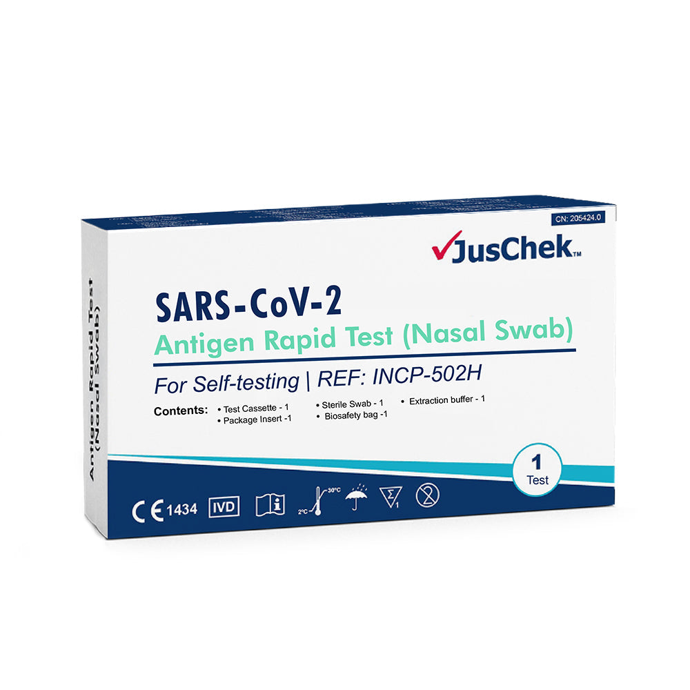 COVID-19 Rapid Antigen Test - Nasal Swap (1-Test)