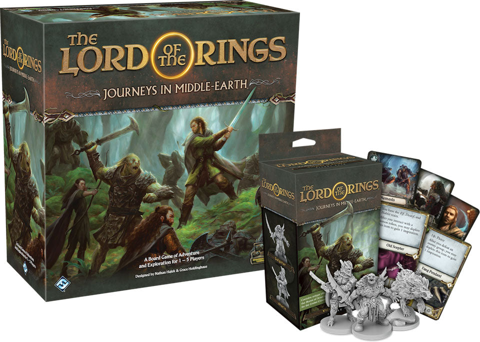 The Lord of the Rings: Journeys in Middle-Earth - Base Game & Villains of Eriador (Bundle)