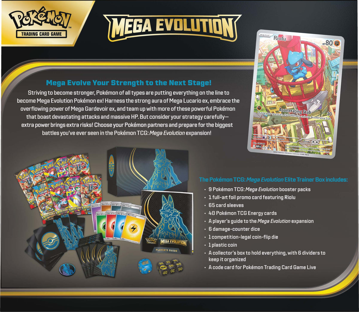 Pokemon TCG: Mega Evolution (Elite Trainer Box)