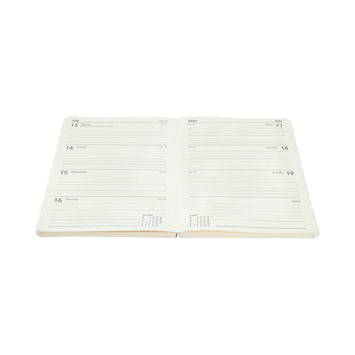 Collins 2026 Calendar Year Diary - Maru MR153.CT A5 WTV Cat