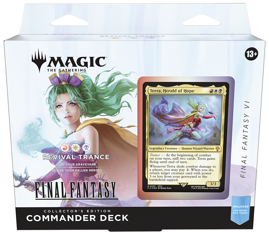 Magic MTG: Final Fantasy - Commander Deck (Collector&#39;s Edition)