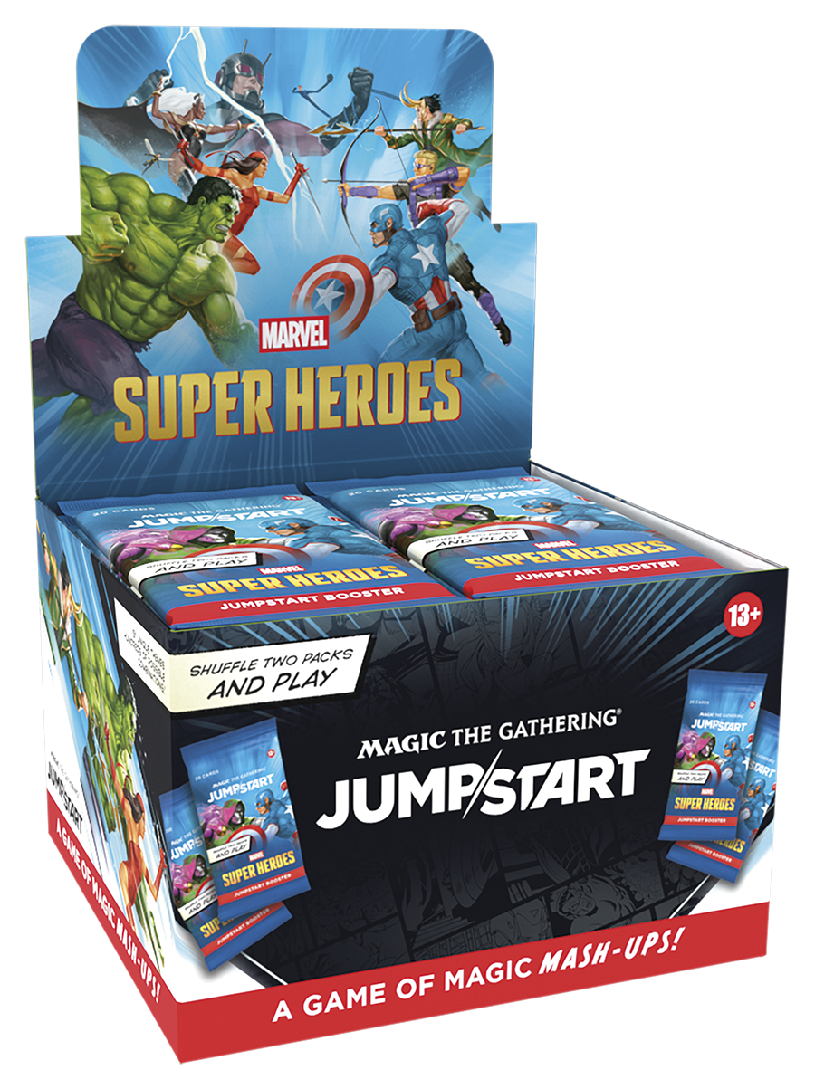 Magic MTG: Marvel Super Heroes - Jumpstart Booster Box