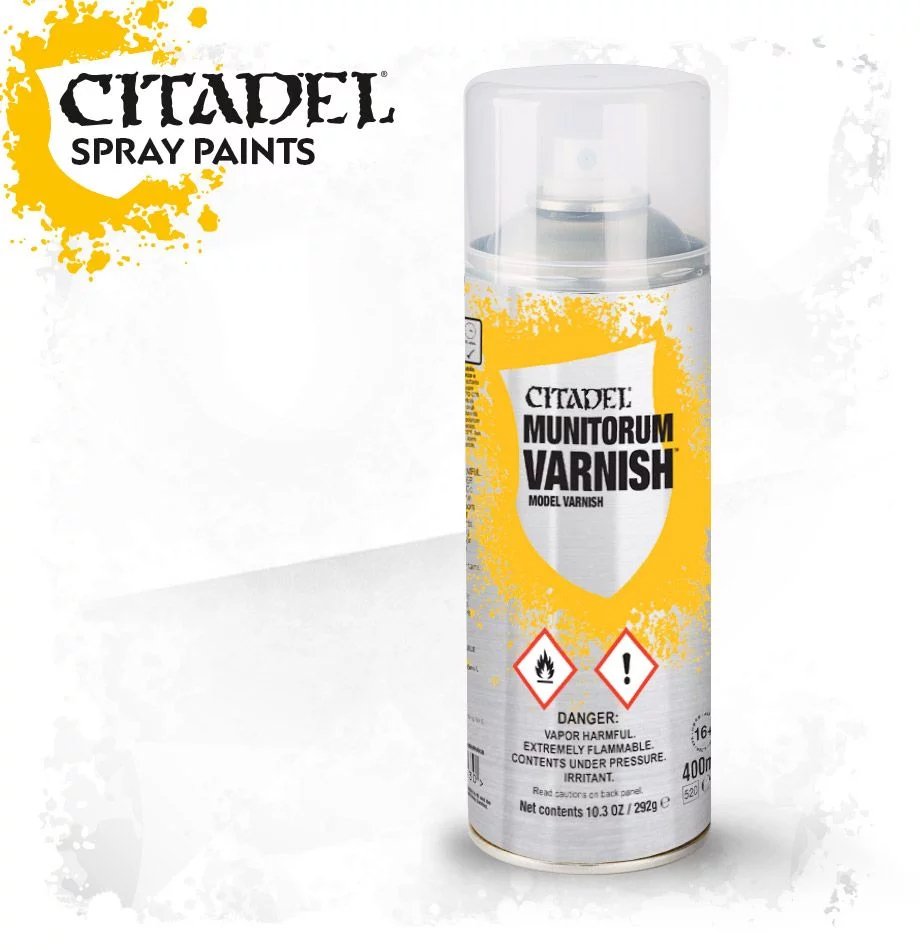 Citadel Spray - Munitorum Varnish (400ml)