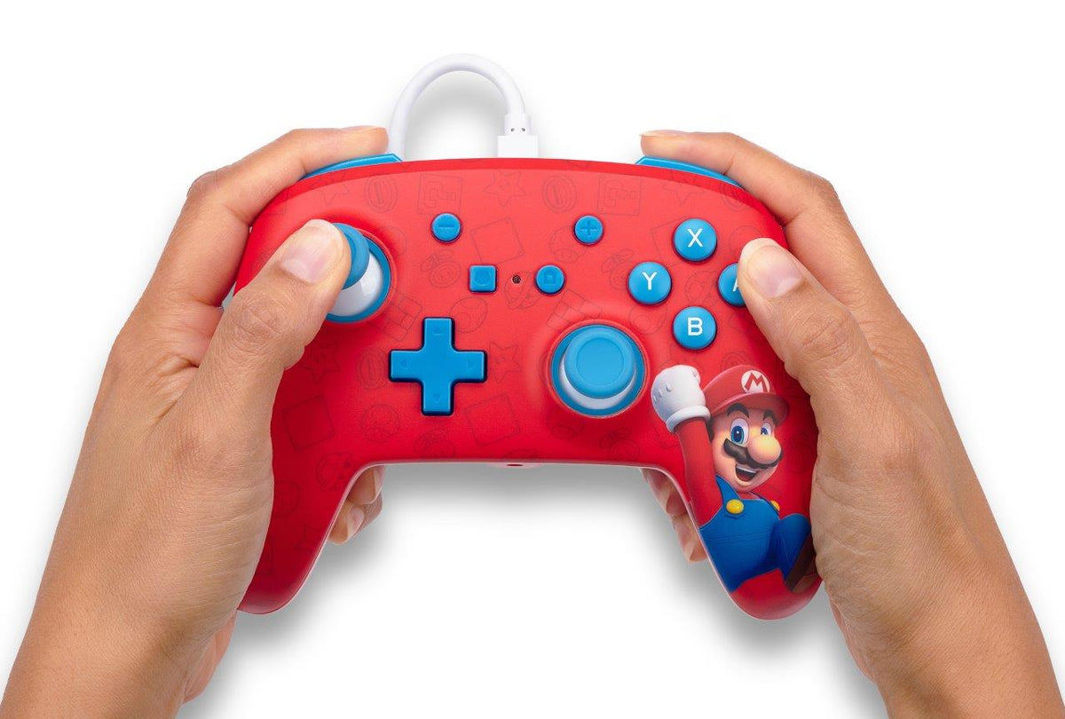 PowerA Enhanced Wired Controller for Nintendo Switch - Woo-hoo! Mario