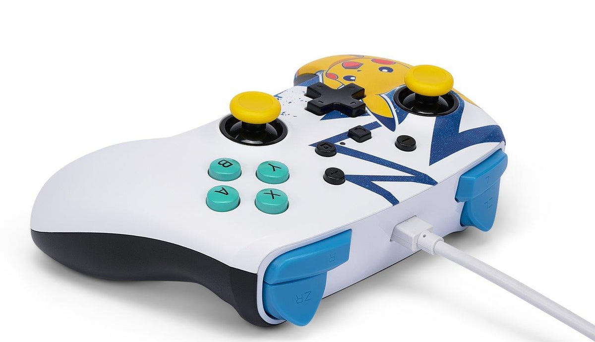 PowerA Enhanced Wired Controller for Nintendo Switch - Pikachu High Voltage