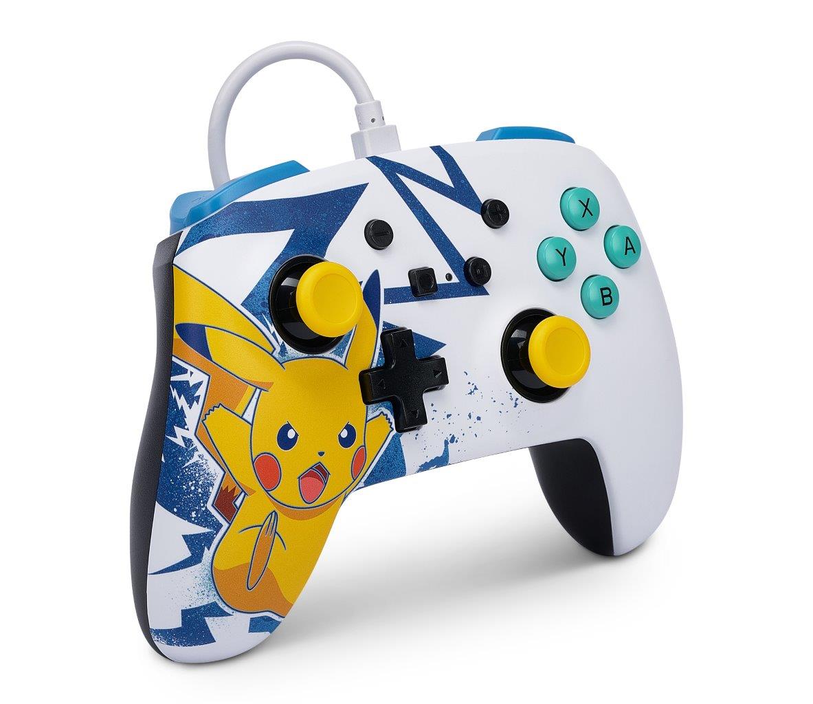 PowerA Enhanced Wired Controller for Nintendo Switch - Pikachu High Voltage