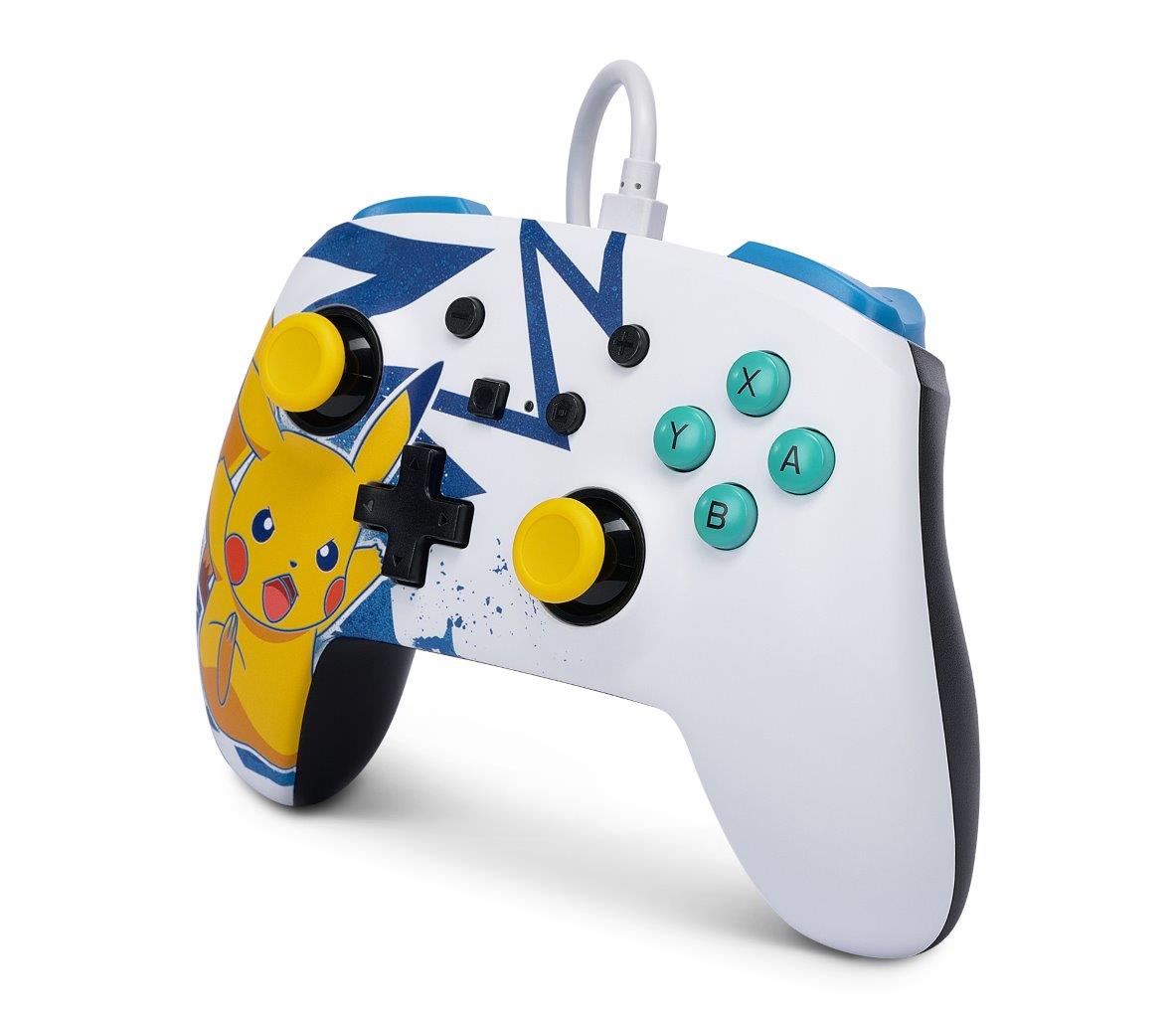 PowerA Enhanced Wired Controller for Nintendo Switch - Pikachu High Voltage