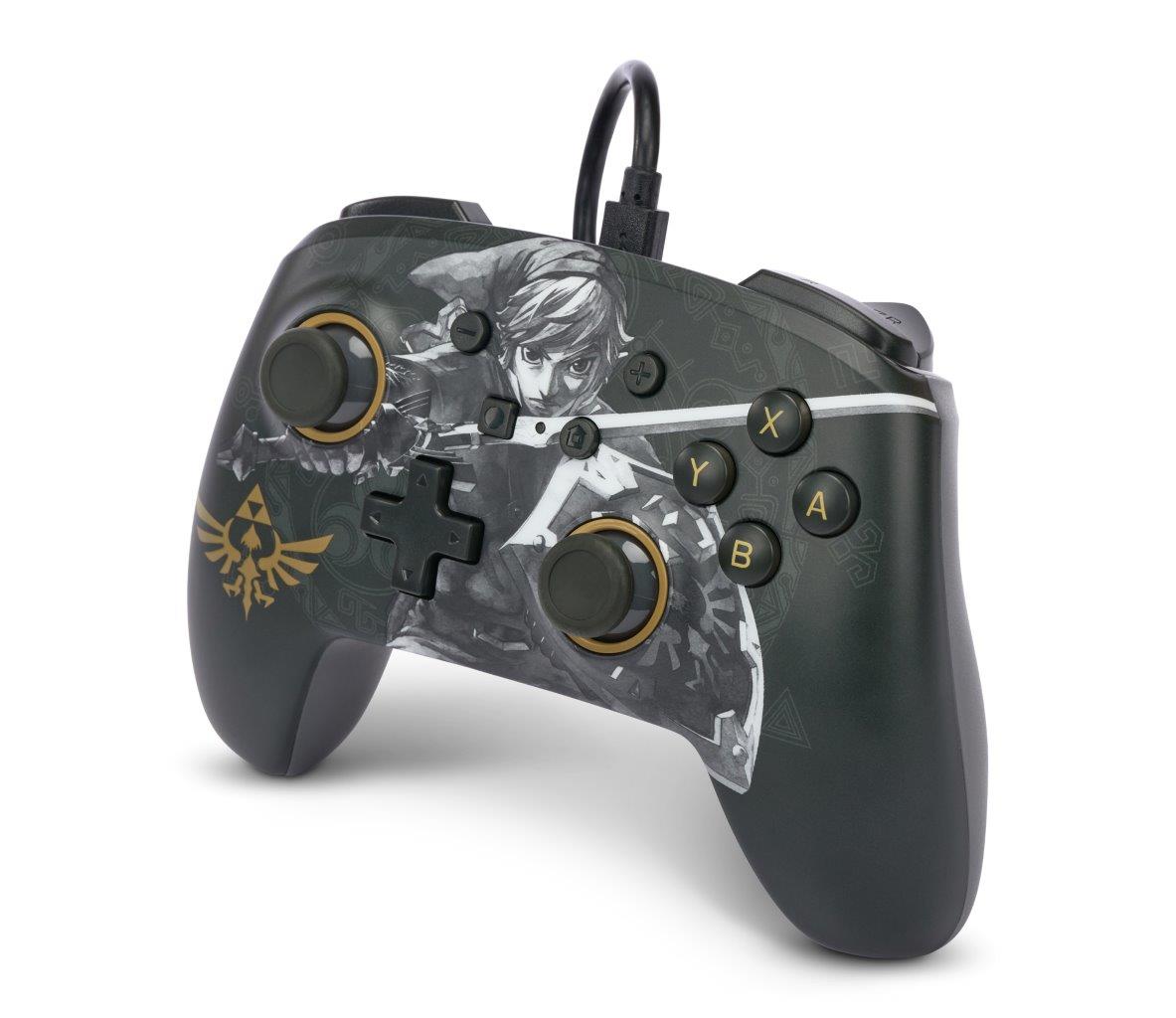 PowerA Enhanced Wired Controller for Nintendo Switch - Battle-Ready Link